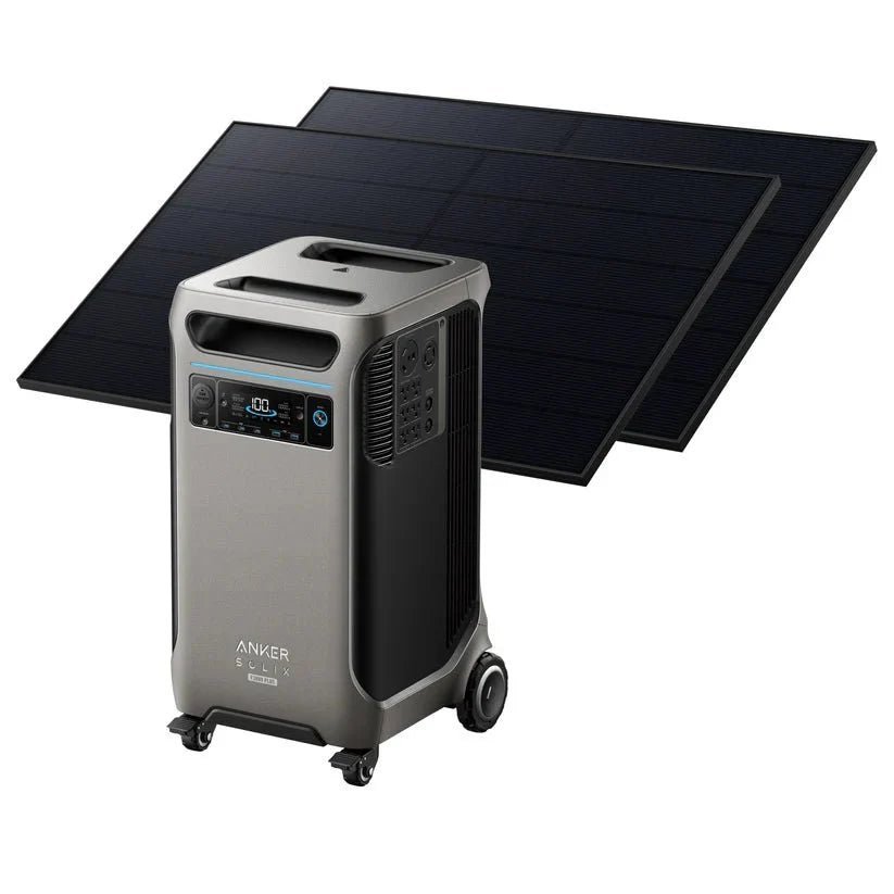 Anker SOLIX F3800 Plus Portable Power Station + 440W Rigid Solar Panels