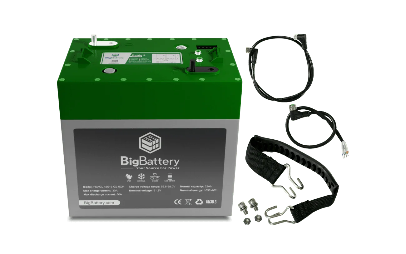 BigBattery 48V EAGLE 2 LiFePO4 Kit