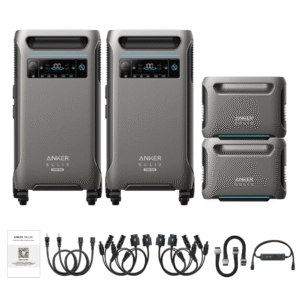 [Double Kit] Anker SOLIX F3800 Plus + Expansion Batteries