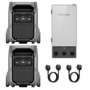 [Dual Kits] EcoFlow DELTA Pro 3 Portable Power Station + Smart Home Panel 2