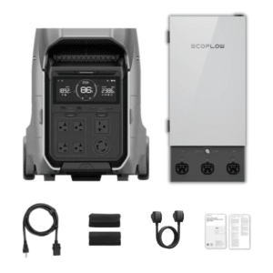 EcoFlow DELTA Pro 3 Portable Power Station + Smart Home Panel 2