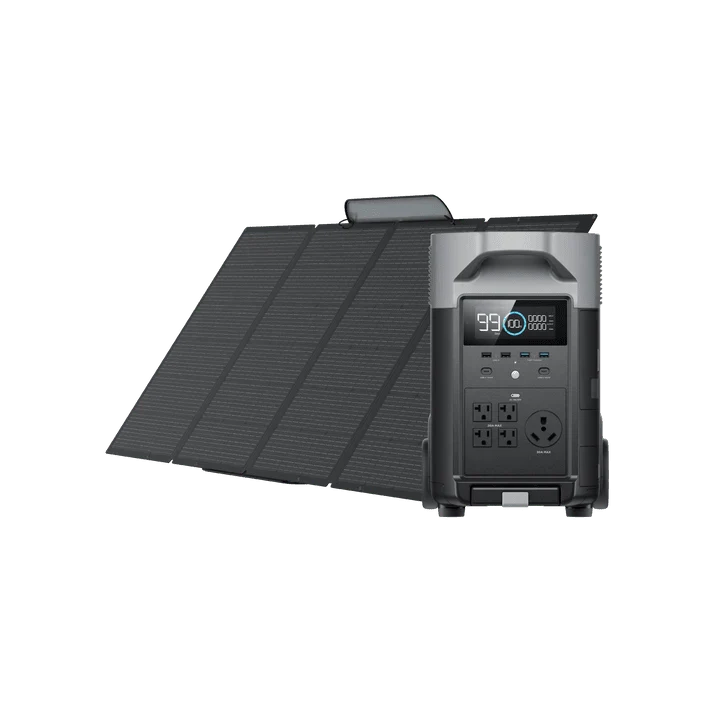 EcoFlow DELTA Pro + 400W Portable Solar Panels