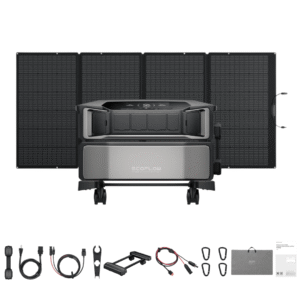 EcoFlow DELTA Pro Ultra Inverter + Battery + 400W Solar Panel