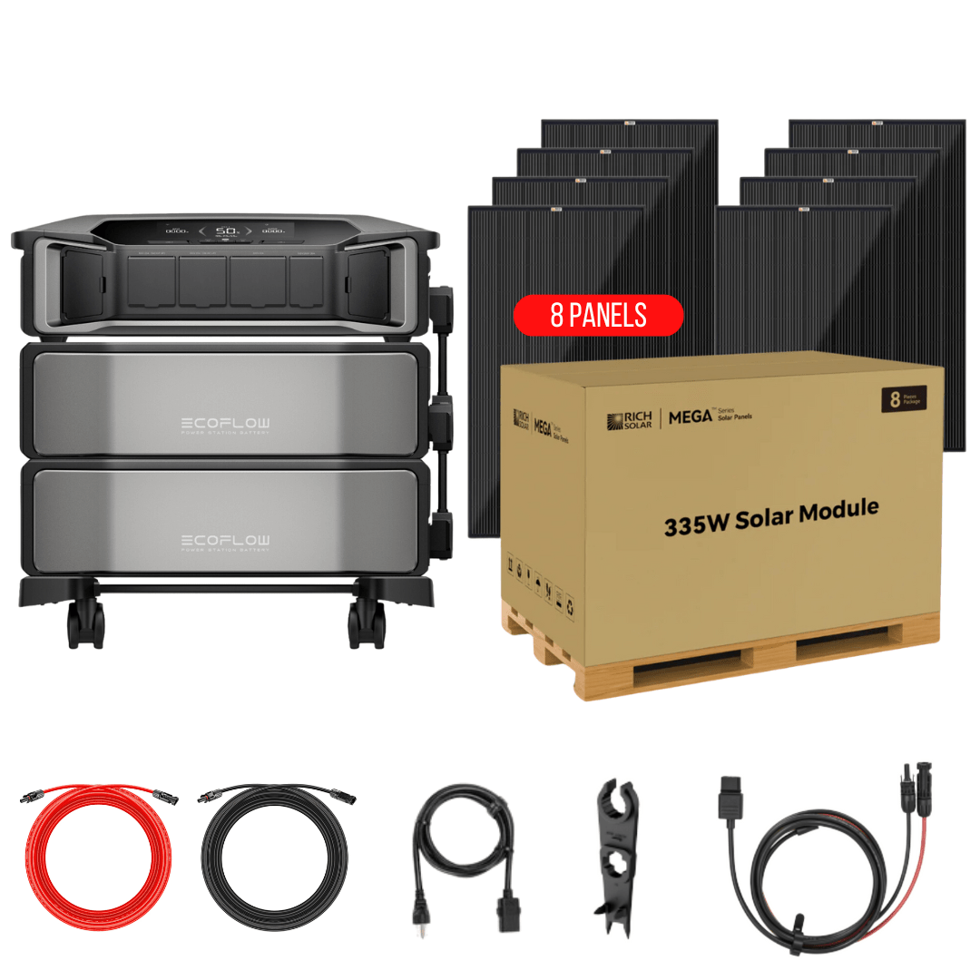 EcoFlow DELTA Pro Ultra Kits - Inverter + Batteries + Choose Custom Solar Panel Bundle Option - Image 2