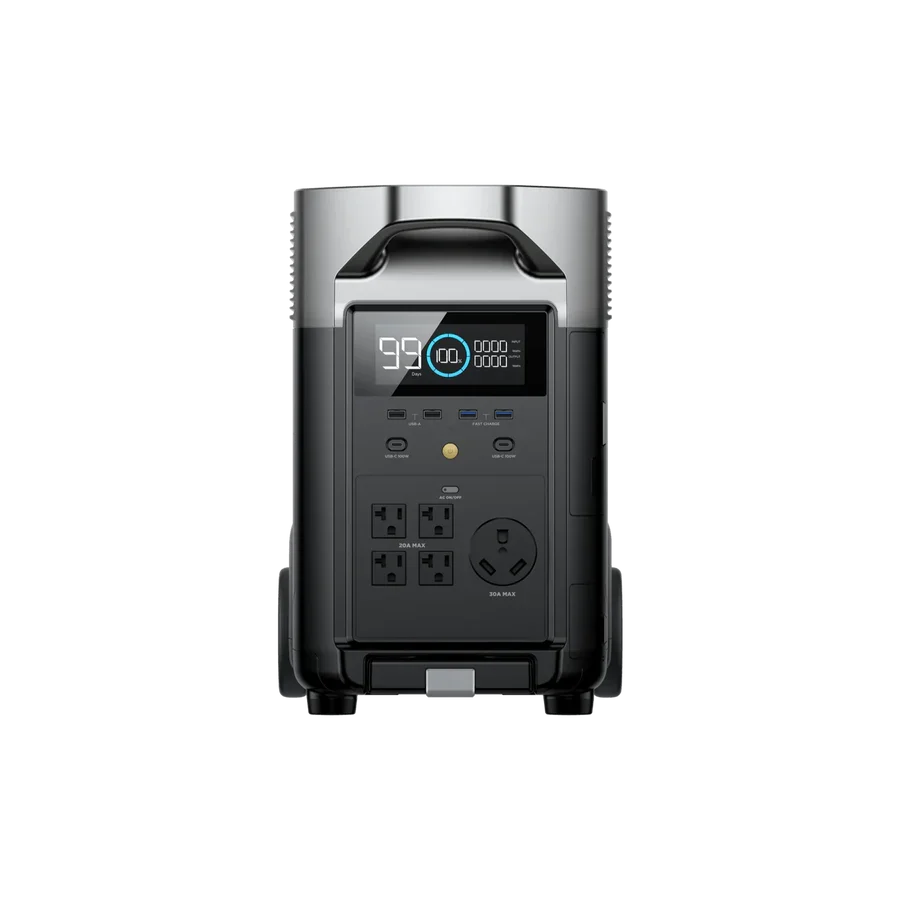 EcoFlow DELTA Pro*2 + Double Voltage Hub + Transfer Switch 306A
