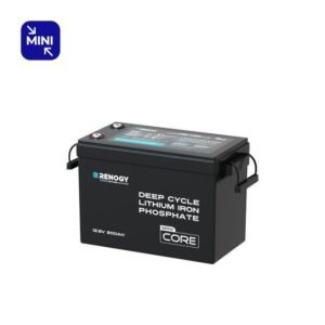 Renogy Core Mini 12.8V 200Ah LiFePO4 Battery w/ Low-Temperature Protection
